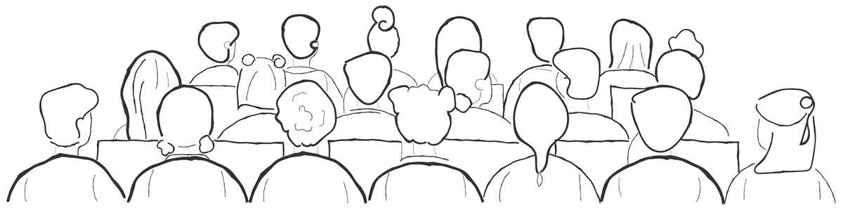 Publikum von Zuschauer*innen
